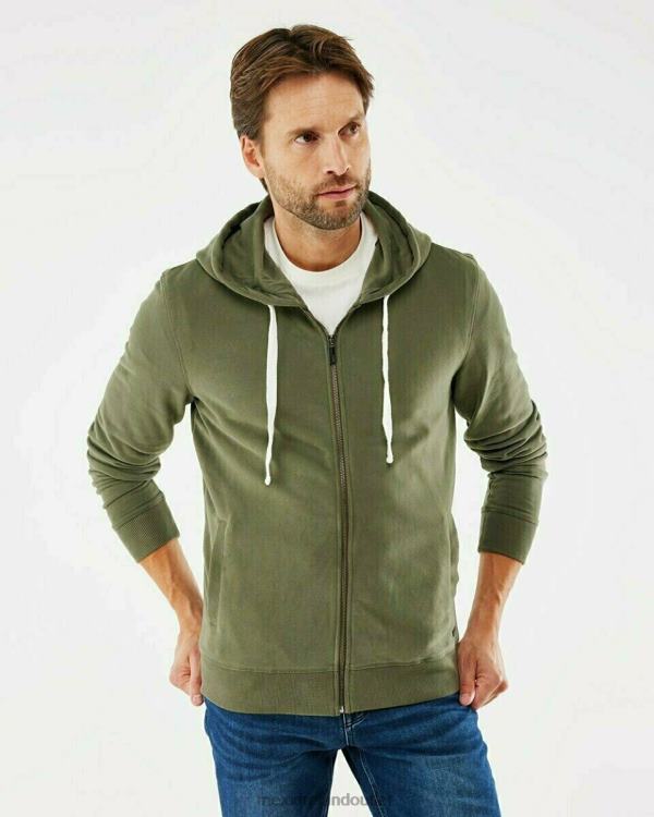 Mexx Hooded Cardigan Green 0T44H621 Men
