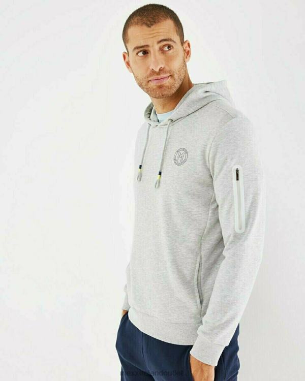 Mexx Hooded sweater Melee Grey 0T44H733 Men