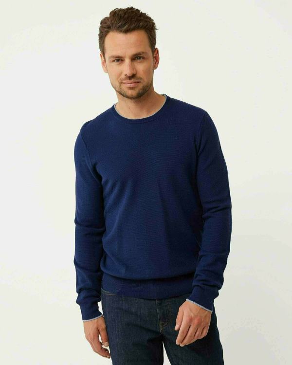 Mexx Sweater Knit Dark Blue 0T44H600 Men