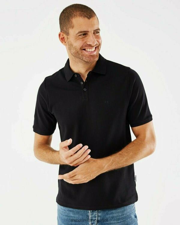 Mexx Pique Polo Black Schwarz 0T44H592 Men