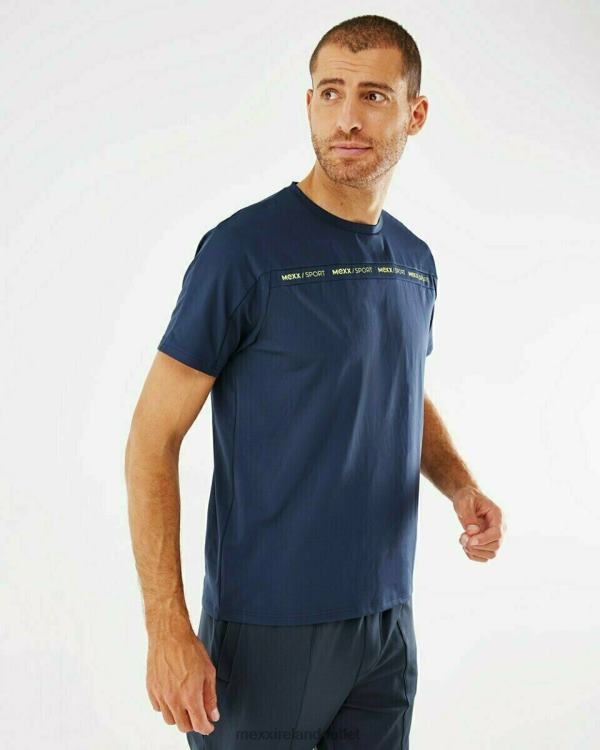 Mexx Short Sleeve t-shirt Navy Blue 0T44H724 Men