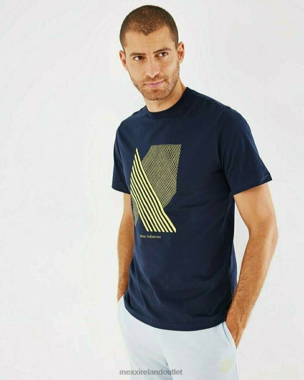 Mexx T-shirt Crewneck Navy Blue 0T44H587 Men