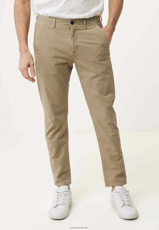 Mexx Tapered Chino Pants Khaki Green 0T44H484 Men