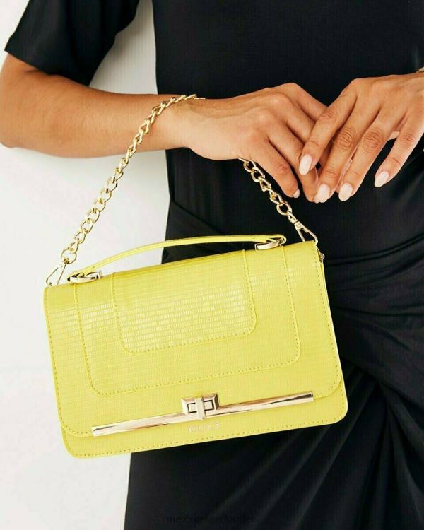 Mexx Flapover crossbody bag Yellow 0T44H422 Women