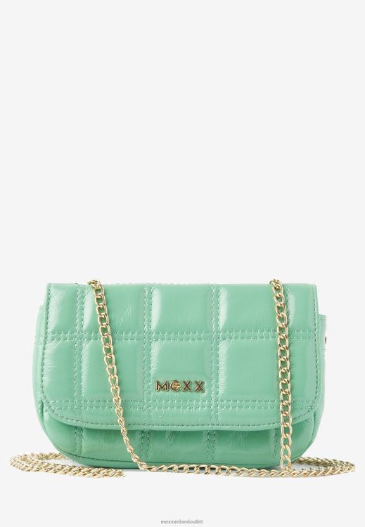 Mexx Quilted Crossbody Bag Bright Mint Green 0T44H415 Women