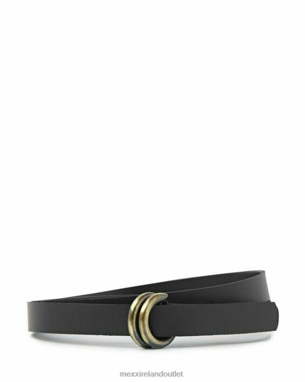 Mexx Leather belt Black Schwarz 0T44H449 Women