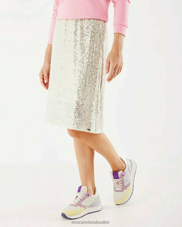 Mexx Sequins Skirt Gold 0T44H195 Women