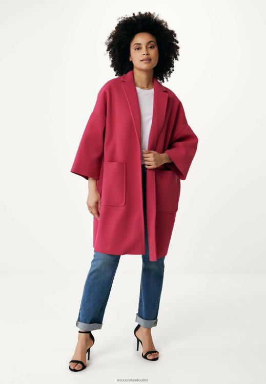 Mexx Oversized Coat Pink 0T44H113 Women