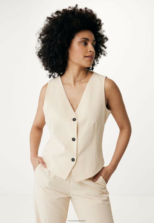 Mexx Waistcoat Light Sand Beige 0T44H30 Women
