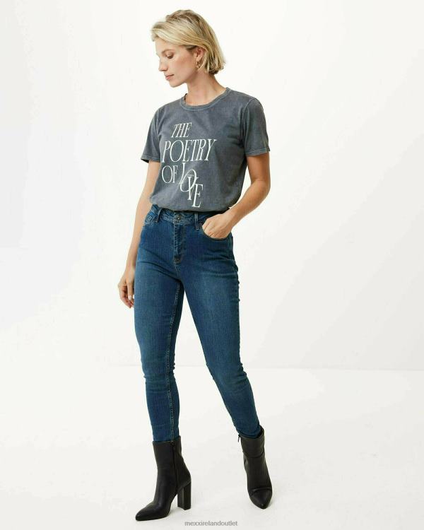 Mexx Andrea High Waist Jeans Dark Blue 0T44H161 Women