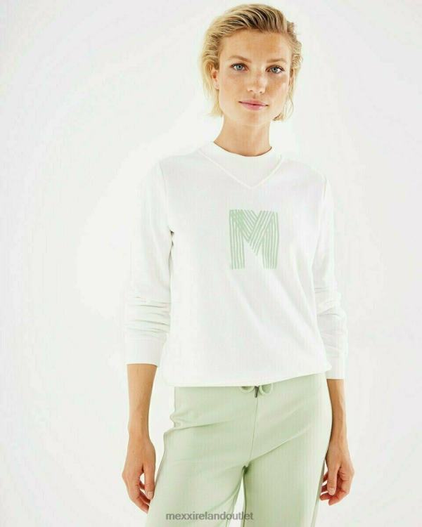 Mexx Crewneck sweater Off white White 0T44H407 Women