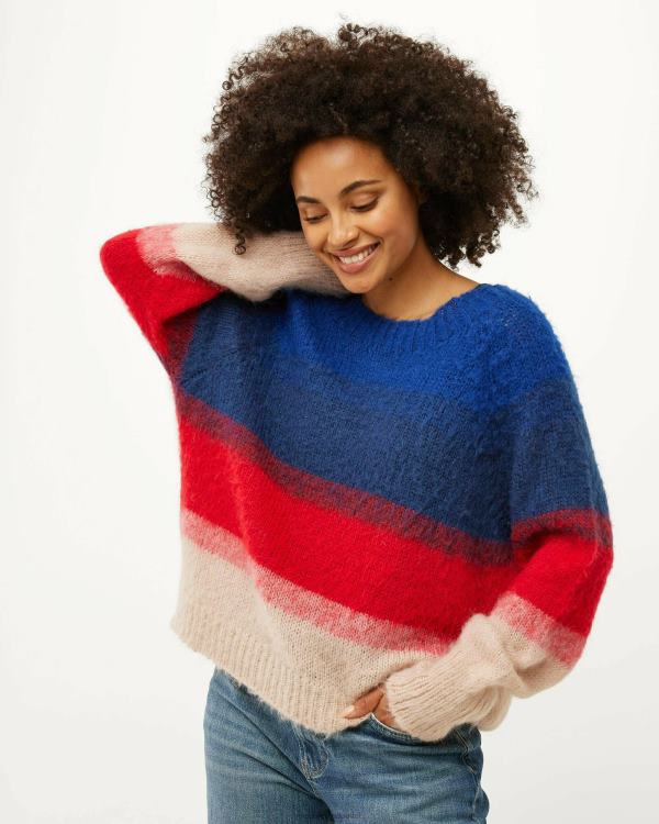 Mexx Knitted Sweater Dark Blue 0T44H159 Women