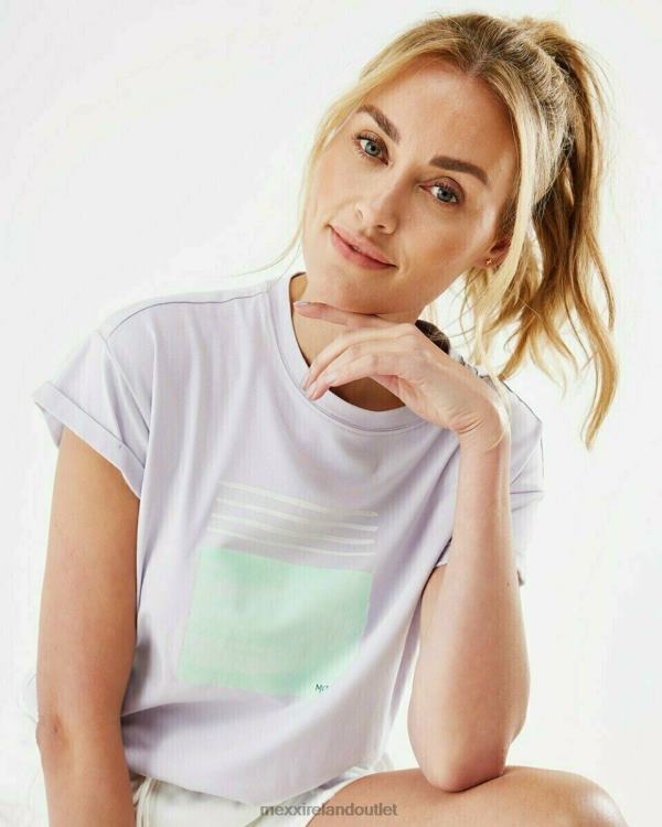 Mexx T-shirt Lilac Purple 0T44H174 Women