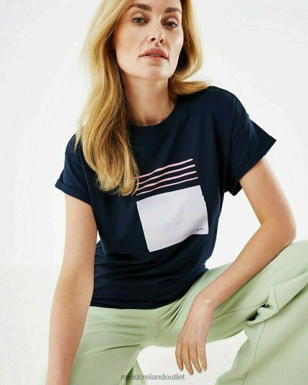 Mexx Tshirt Navy Blue 0T44H164 Women